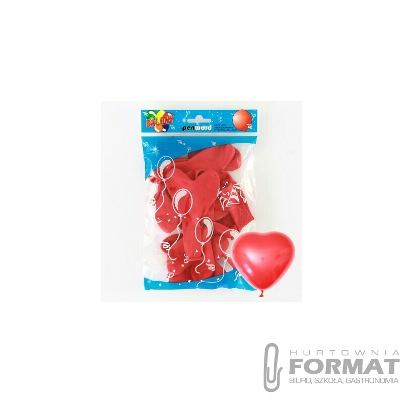 BALONY SERCA CZERWONE - a'10 1