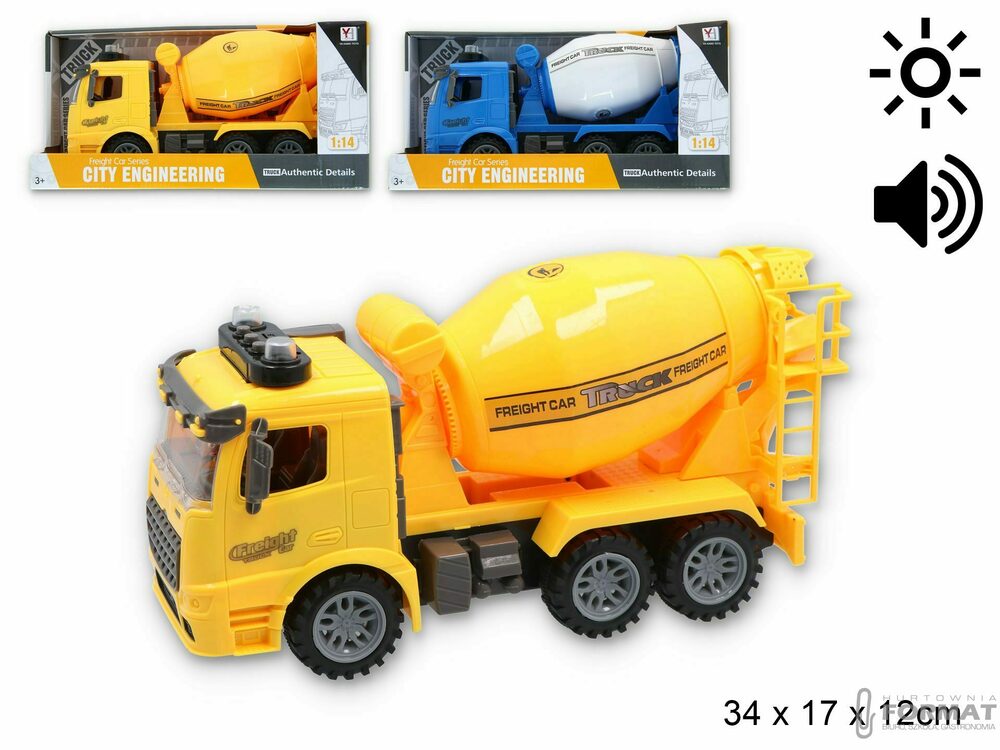 AUTO BETONIARKA (ŚWIATŁO,DŹWIĘK) 1