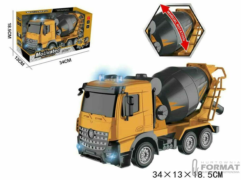 AUTO BETONIARKA (ŚWIATŁO, DŹWIĘK) 1