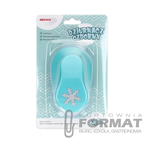 Dziurkacz ozdobny 3.8 cm D38-59 Śnieżynka 1