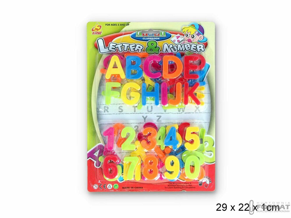 ZESTAW LITEREK MAGNETYCZNYCH 1
