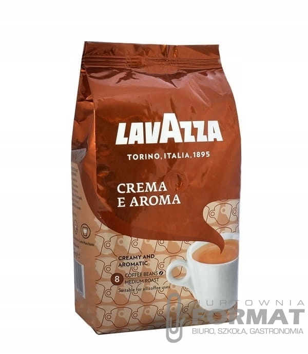 KAWA LAVAZZA CREMA E AROMA ZIARNISTA 1