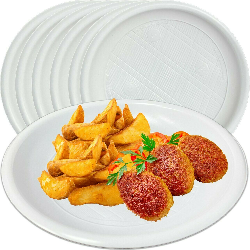 TALERZYKI TALERZE DESEROWE PLASTIKOWE 17cm  1