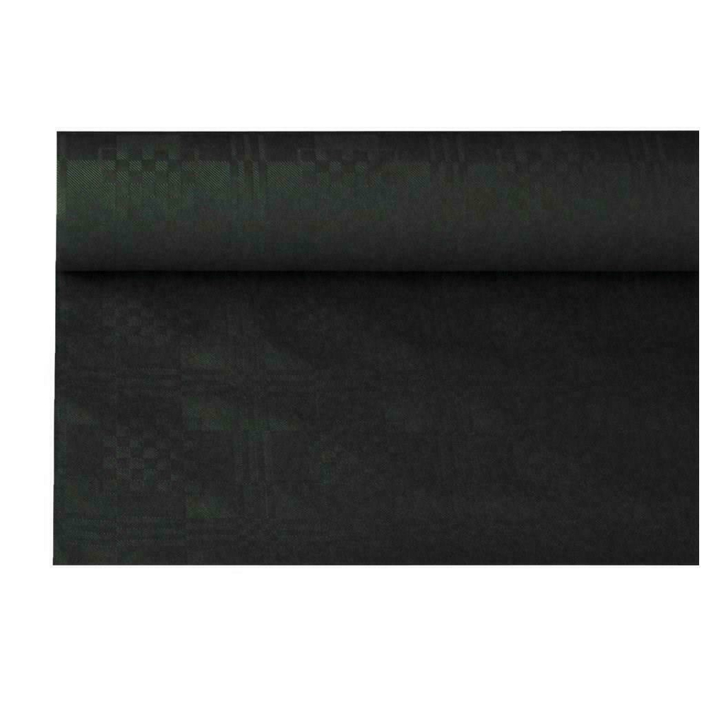 Obrus papierowy w rolce 1,18x6m czarny 1