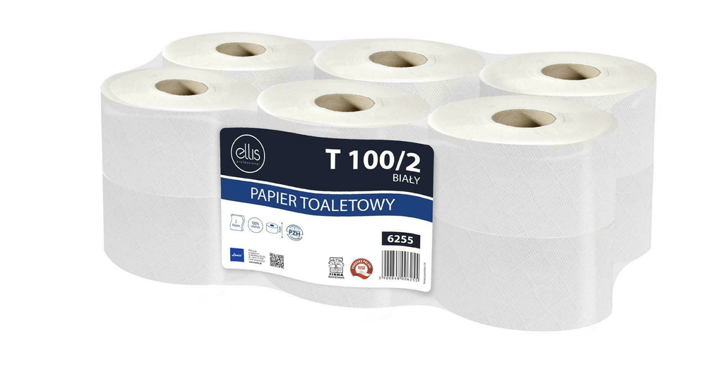 Papier Toaletowy celuloza Ellis Professional 100/2 a'12 1
