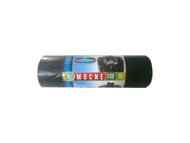 Worki na odpady 300L czarne LDPE op.10szt 1