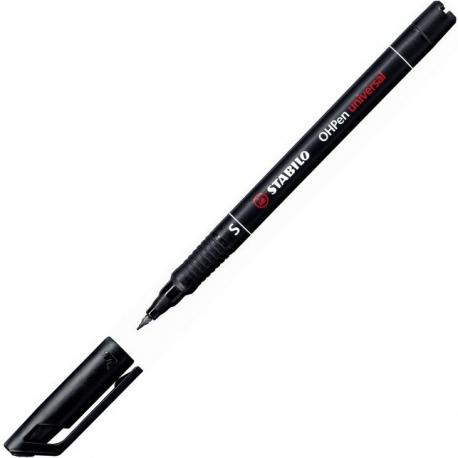 FOLIOPIS OHPEN S 0,4MM UNIWERSALNY CZARNY 1