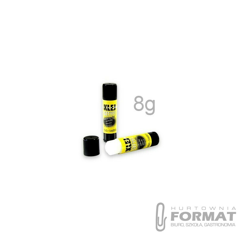 KLEJ W SZTYFCIE 8g YELLOW 1