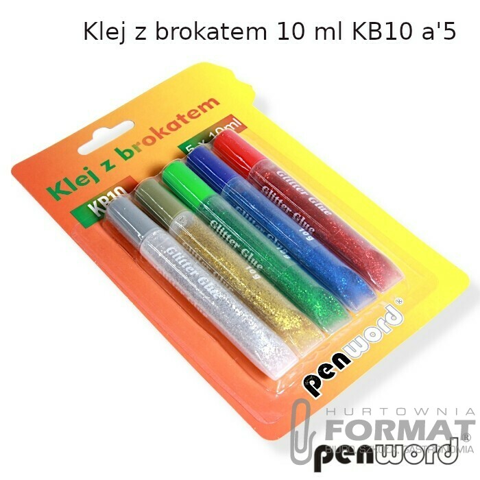 KLEJ Z BROKATEM 10ml KB10 a'5 1