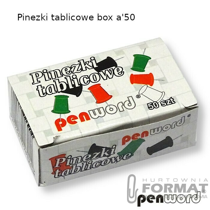 PINEZKI TABLICOWE BOX  a'50 1