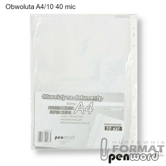 OBWOLUTA A4/10 40 MIC KRYSTALICZNA 1