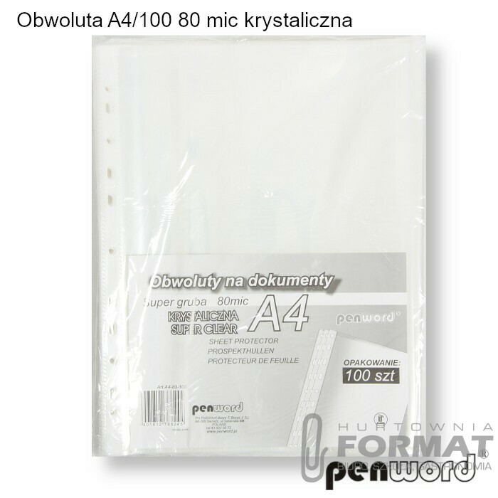 OBWOLUTA A4/100 80 MIC KRYSTALICZNA 1