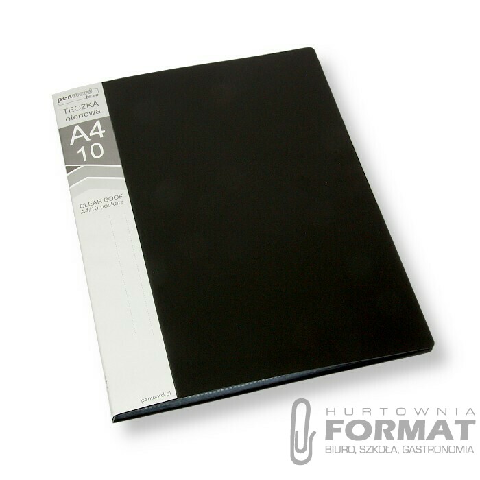TECZKA A4 OFERTOWA CZARNA A4-10BK 1