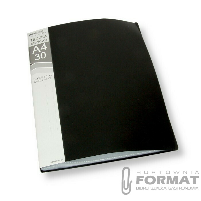 TECZKA A4 OFERTOWA CZARNA A4-30BK 1