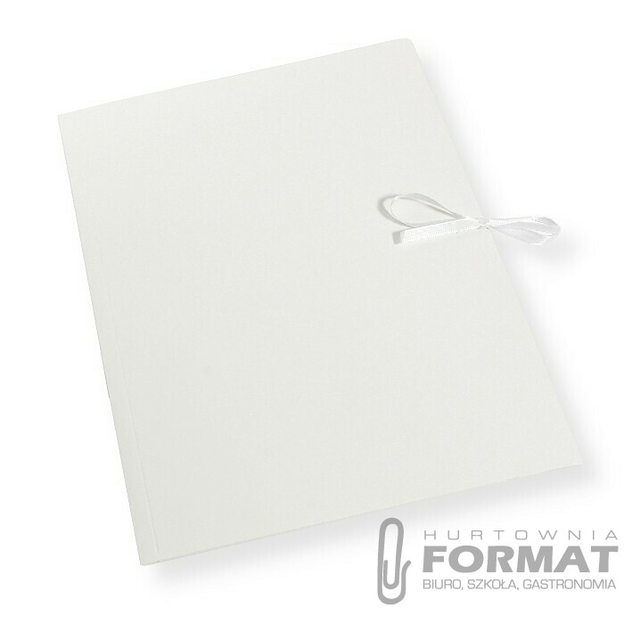 TECZKA A4 WIĄZANA WF-2 BIAŁA 300gsm 1