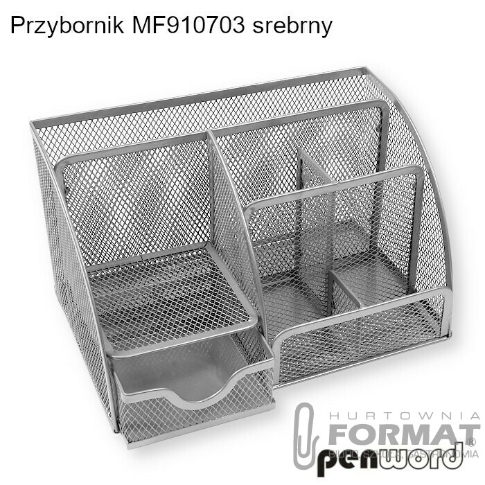 PRZYBORNIK MF910703 SREBRNY 1