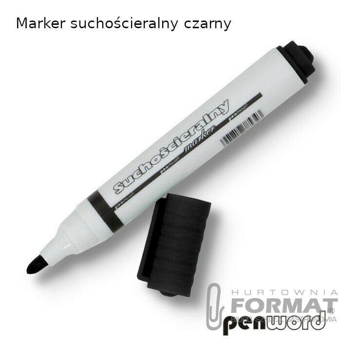 MARKER SUCHOŚCIERALNY CZARNY 1