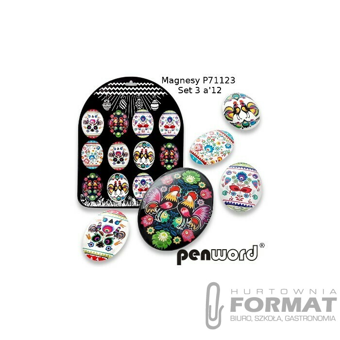 MAGNESY P71123 Set 3 a'12 JAJKA DUŻE 1