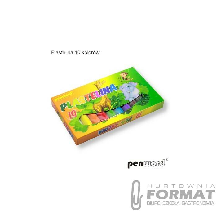 PLASTELINA 10 KOL. 1