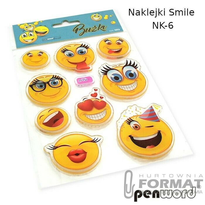 NAKLEJKI SMILE NK-6 1