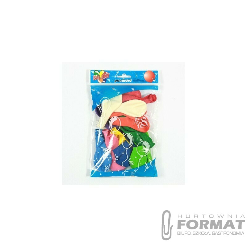 BALONY 10" STANDARD MIX KOLOROW - a'20 1