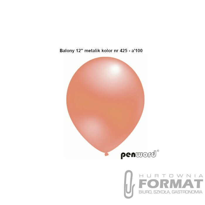 BALONY 12" METALIK KOLOR NR 425 - a'100 1