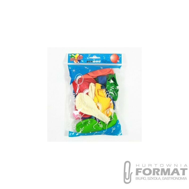 BALONY 12" STANDARD MIX KOLOROW - a'20 1