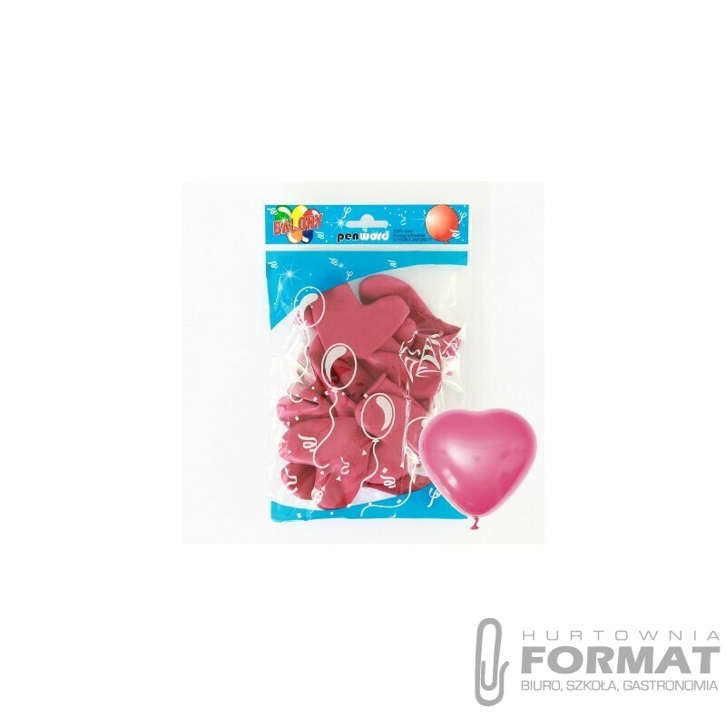 BALONY SERCA CIEMNORÓŻOWE - a'10 1