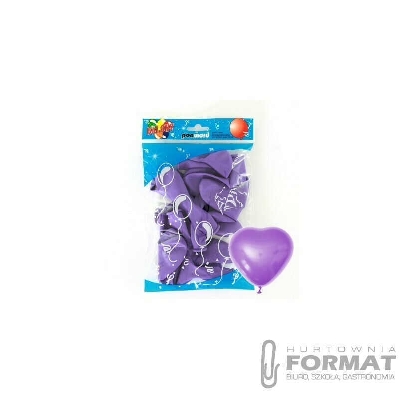 BALONY SERCA FIOLETOWE - a'10 1