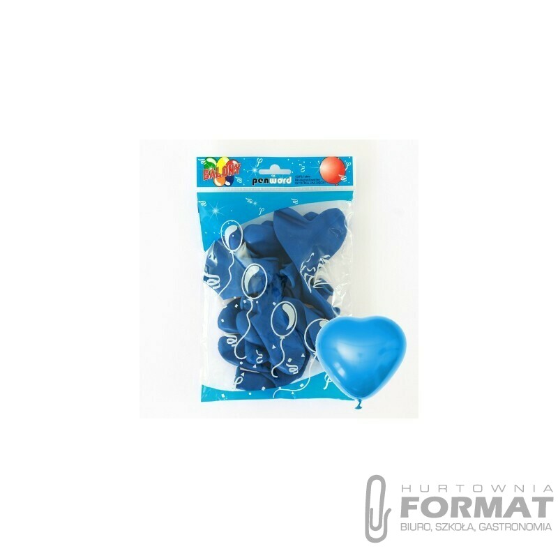 BALONY SERCA NIEBIESKIE - a'10 1