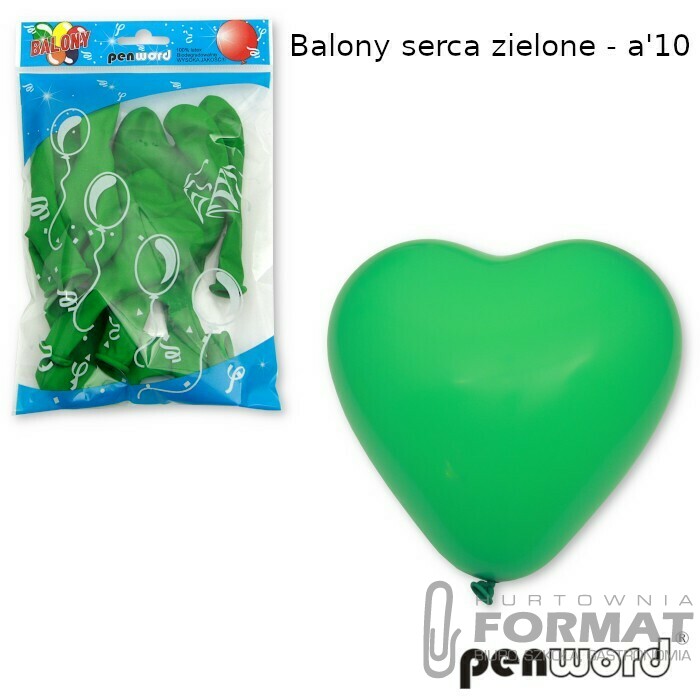 BALONY SERCA ZIELONE - a'10 1