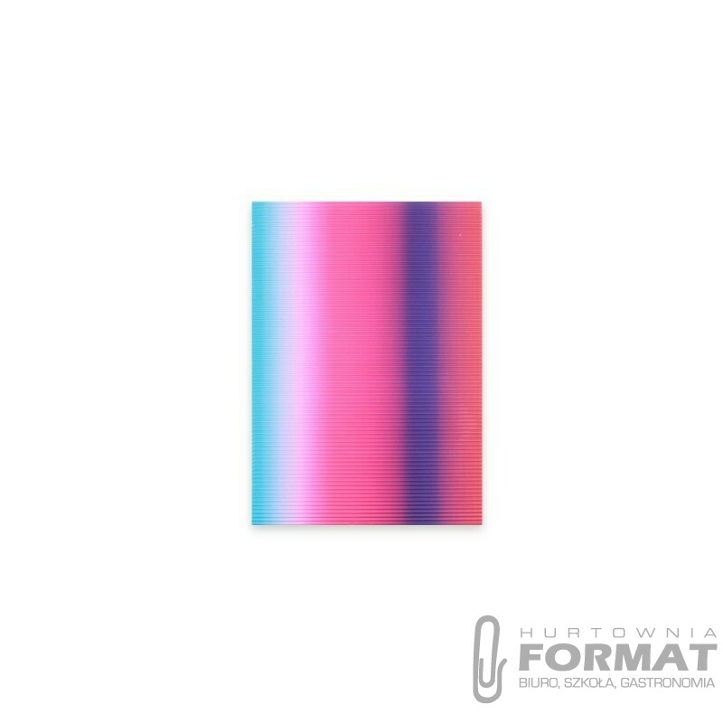 TEKTURA FALISTA A4 RAINBOW a'10 1
