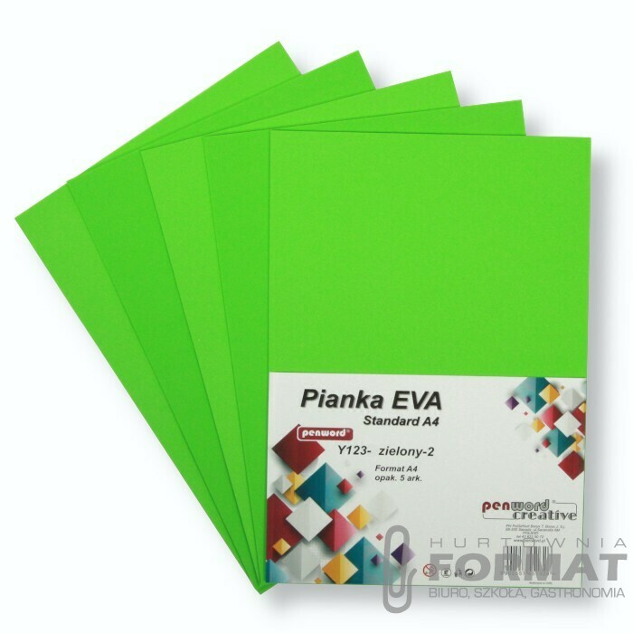 PIANKA EVA STANDARD ZIELONA -2  20X30a'5Y123 1