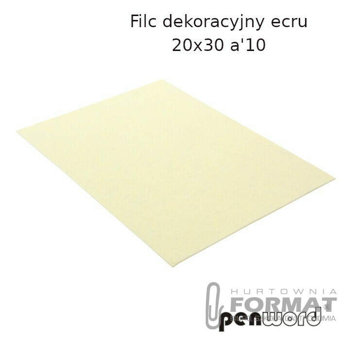 FILC DEKORACYJNY ECRU 20X30 a'10 YF647 1