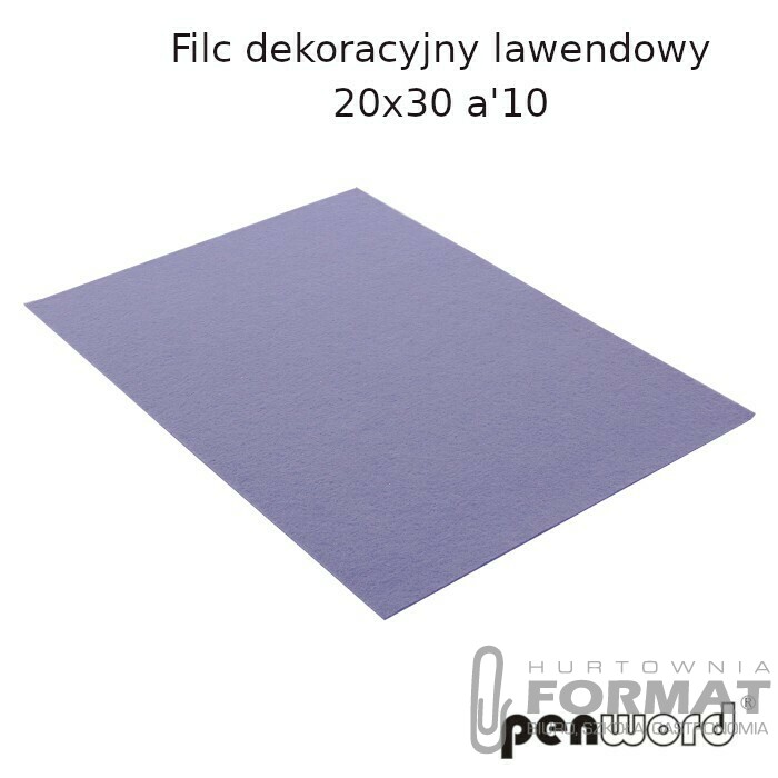 FILC DEKORACYJNY LAWENDOWY 20X30 a'10   YF632 1