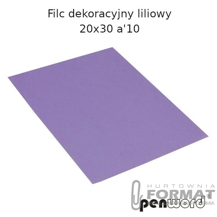 FILC DEKORACYJNY LILIOWY 20X30 a'10 1