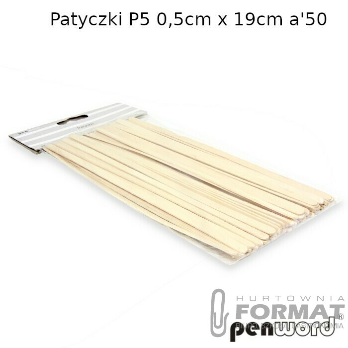 PATYCZKI P5 0,5cm x 19cm a'50 1