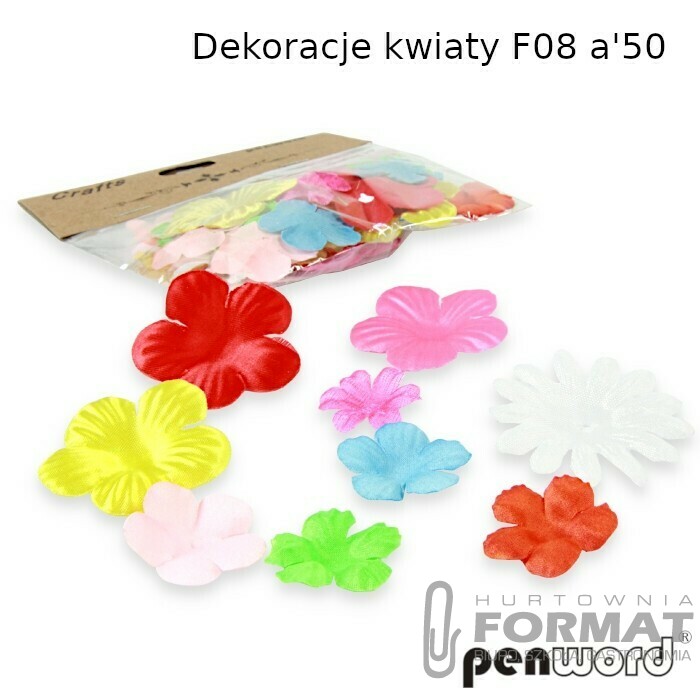 DEKORACJE KWIATY F08 a'50 1