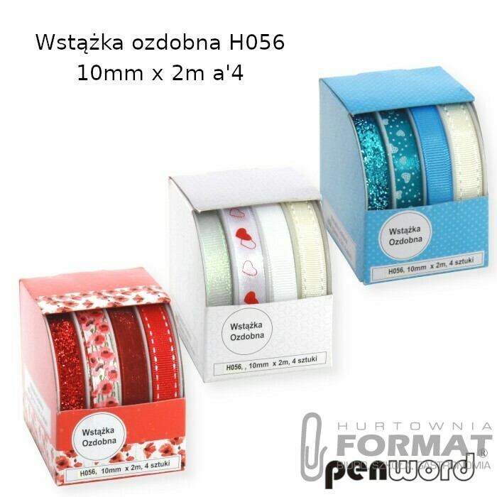 WSTĄŻKA OZDOBNA H056 10mm x 2m a'4 1
