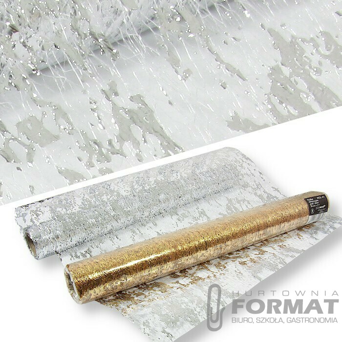ROLKA DEKORACYJNA ROL-01 GOLD +SILVER   36cmx3y 1