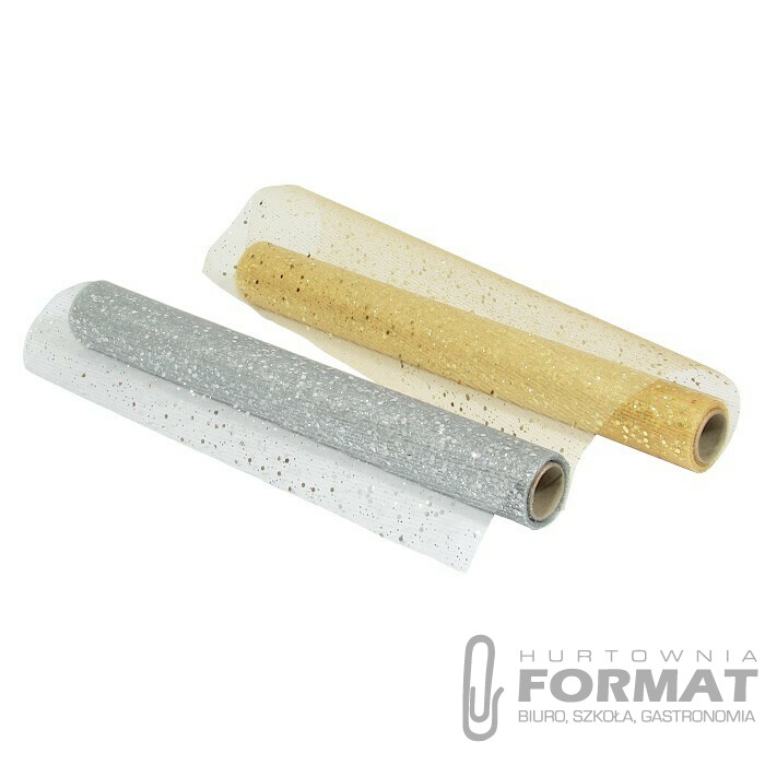ROLKA DEKORACYJNA ROL-03 GOLD +SILVER   36cmx3y 1