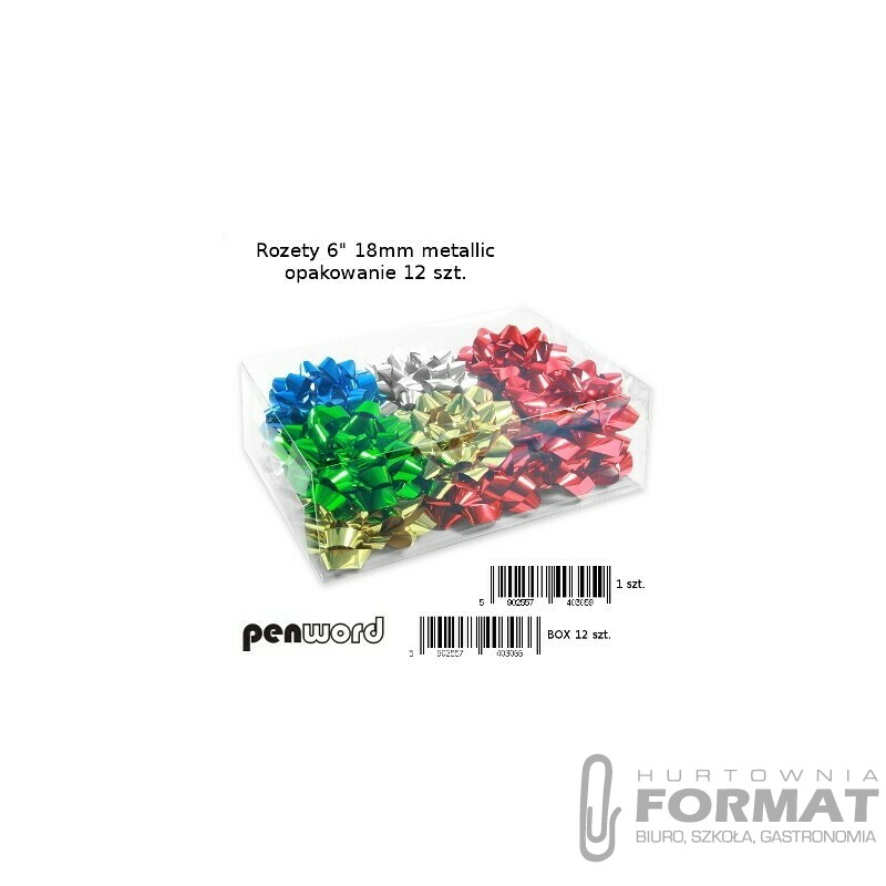 ROZETY 6" 18mm METALLIC a'12 1