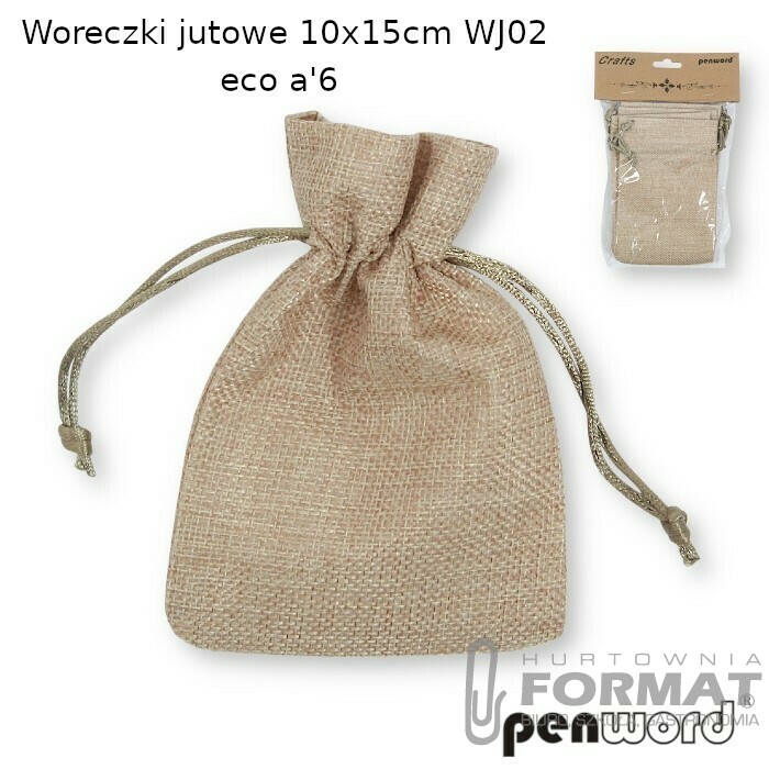 WORECZKI JUTOWE 10x15cm WJ-02 ECO a'6 1