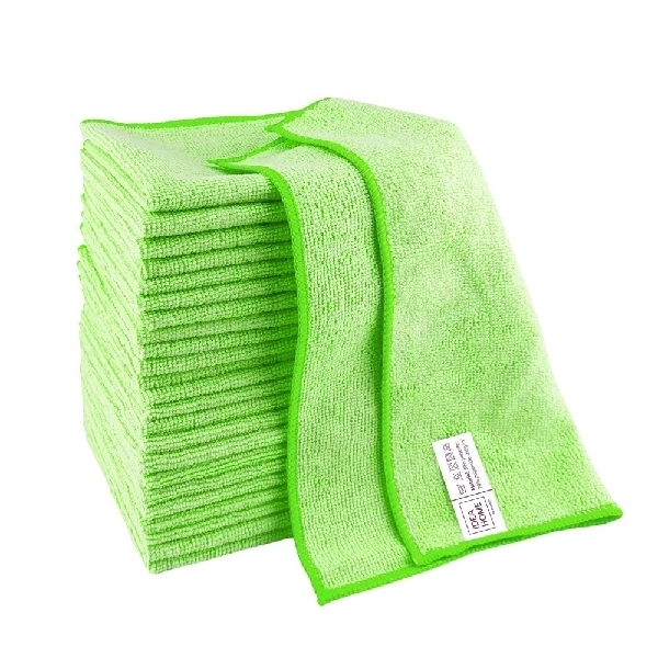 ŚCIERKA MIKROFIBRA 30/30 CM ZIELONA A1 1