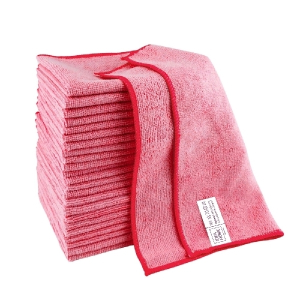 ŚCIERKA MIKROFIBRA 30/30 CM CZERWONA A1 1