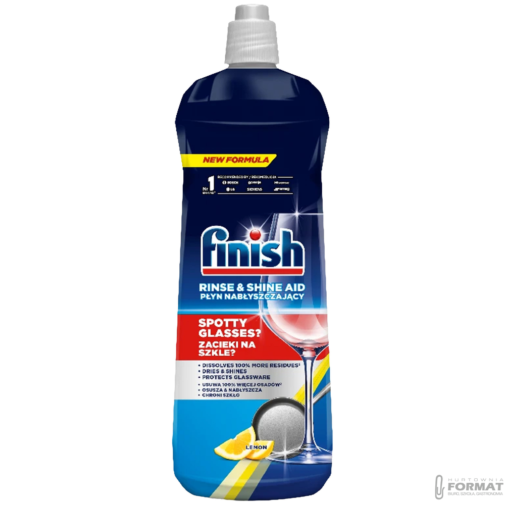 FINISH Nabłyszczacz do zmywarki 800 ml Lemon 1