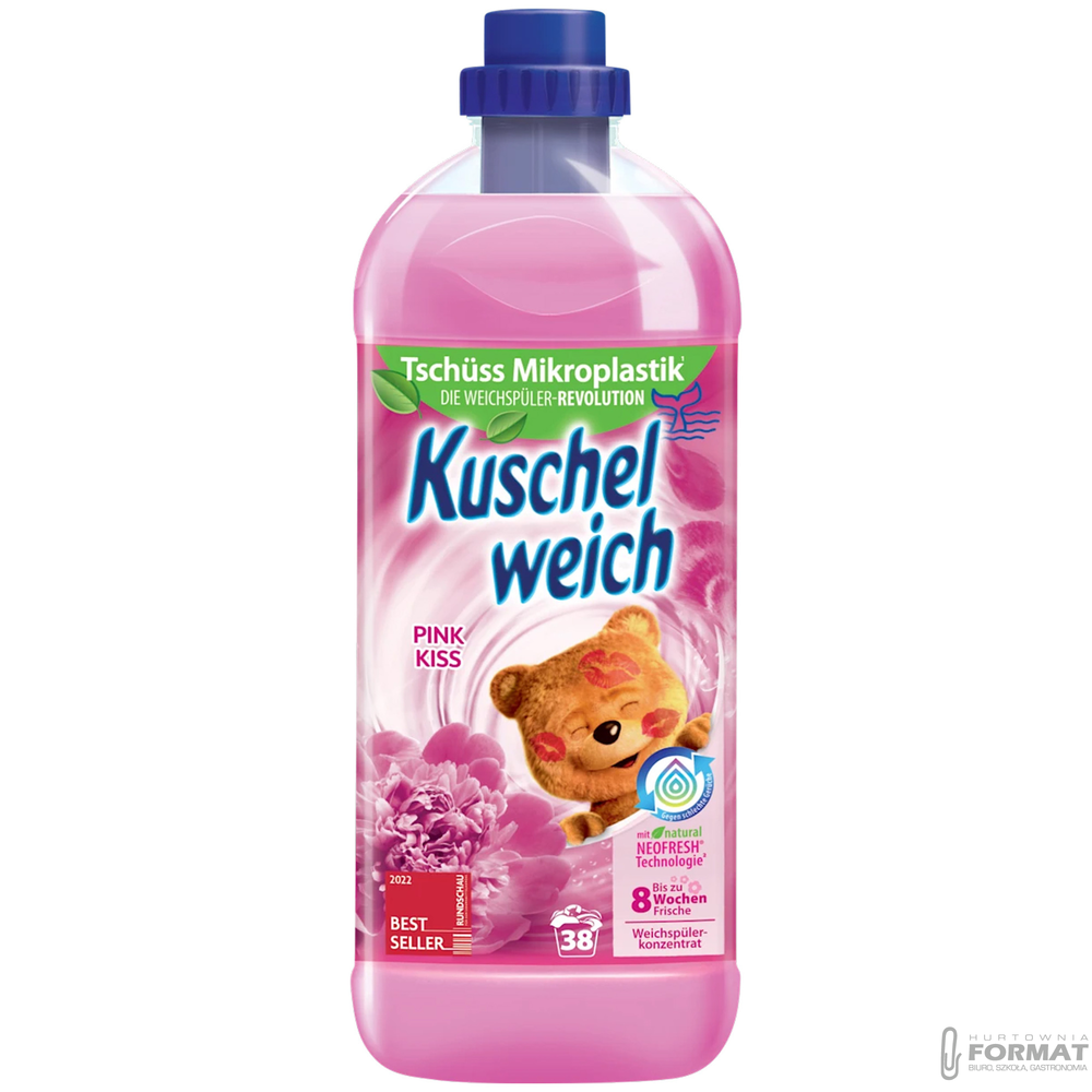 KUSCHELWEICH 1L PŁYN D/PŁUK PINK KISS różowy 1