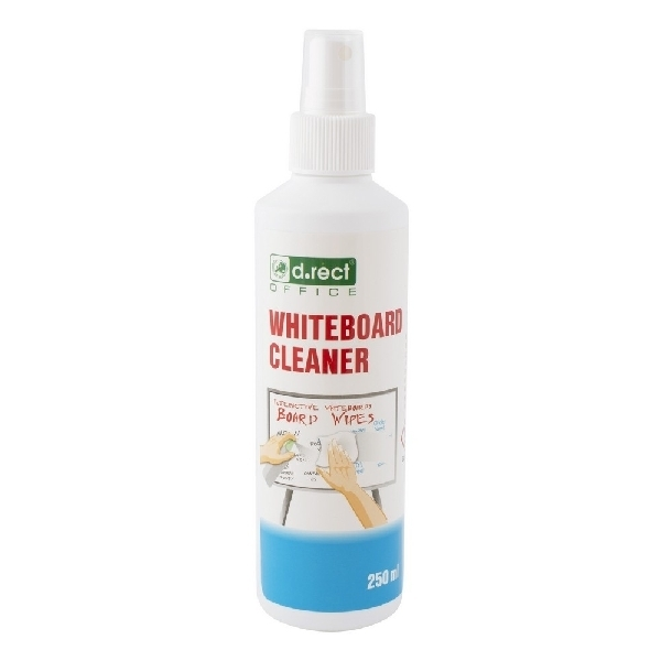 Płyn do Czyszczenia Tablic Suchościeralnych D.Rect 250ml 1