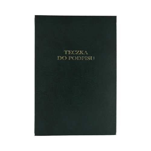 TECZKA DO PODPISU 20K BARBARA ZIELONA 1