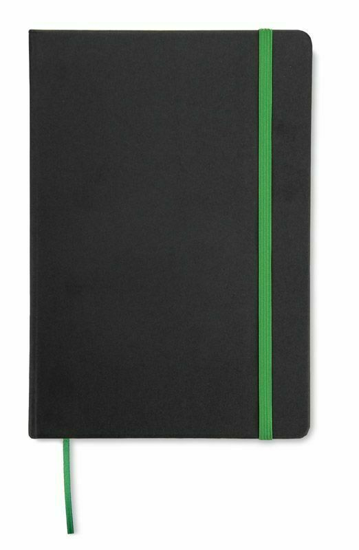 Notes KORYO A5 zielona gumka 1